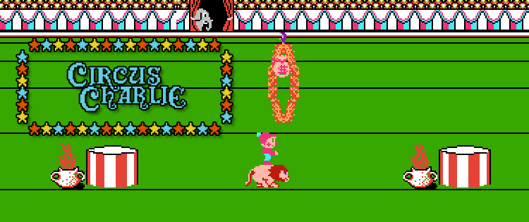 Circus Charlie (Multi) é um jogo do tempo em que tudo era mais