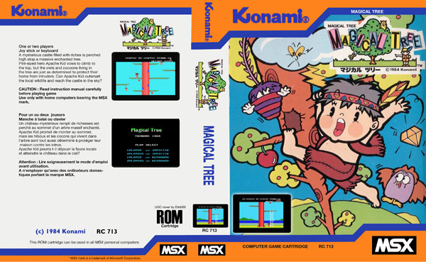 Magical Tree (MSX) remete aos anos dourados da Konami e dos jogos de  plataforma