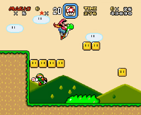 Super Mario World (SNES) é uma aventura essencial para a história