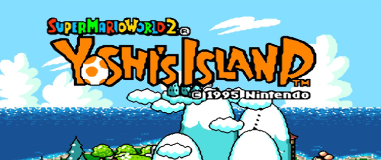 Super Mario World 2: Yoshi's Island é a arte nos games