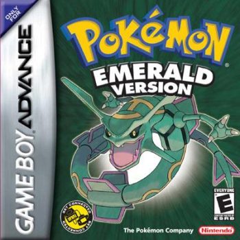 Pokémon Emerald - Box Do Jogo (game Boy Advance)