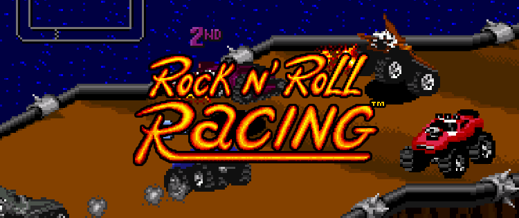Rock 'n Roll Racing - Carros, armas e muita destruição!