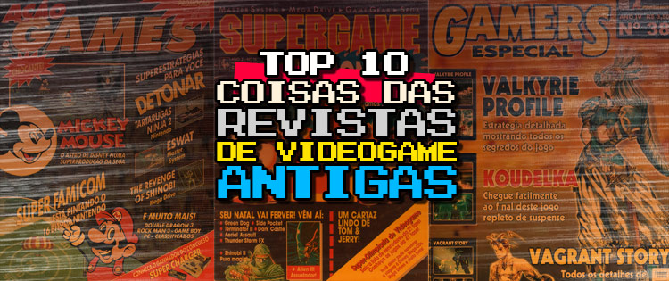 Retroavengers – Revistas antigas de videogames