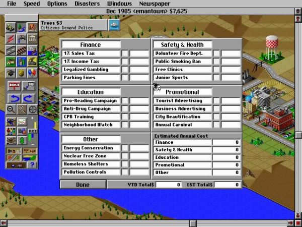 SimCity 2000 (PC) popularizou o planejamento urbano