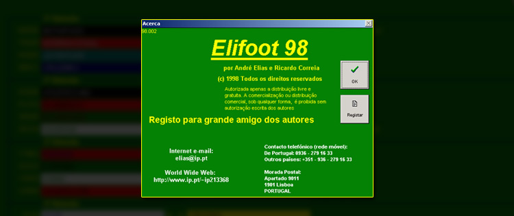 Elifoot 98 download