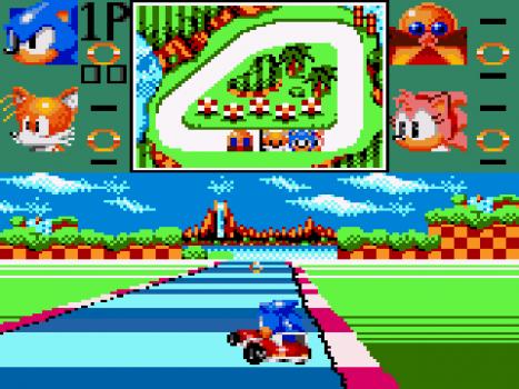 Sonic Drift 2, SEGA Game Gear, Jogos