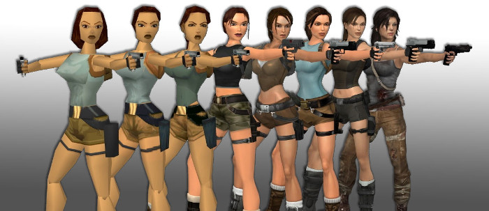 Confira a evolução de Lara Croft nos games da série Tomb Raider