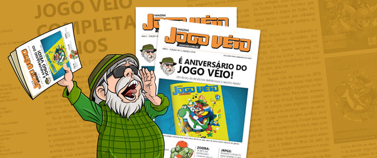 Está no ar a Revista Jogo Véio Online Nº7! Baixe já!