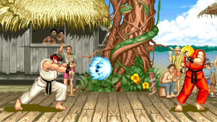 Quadro Street Fighter Ii Ken Ryu Chun Li Game Nintendo Sega