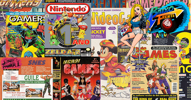 O Bom do Videogame - Lá pra 1991 a Revista Videogame lançava uma