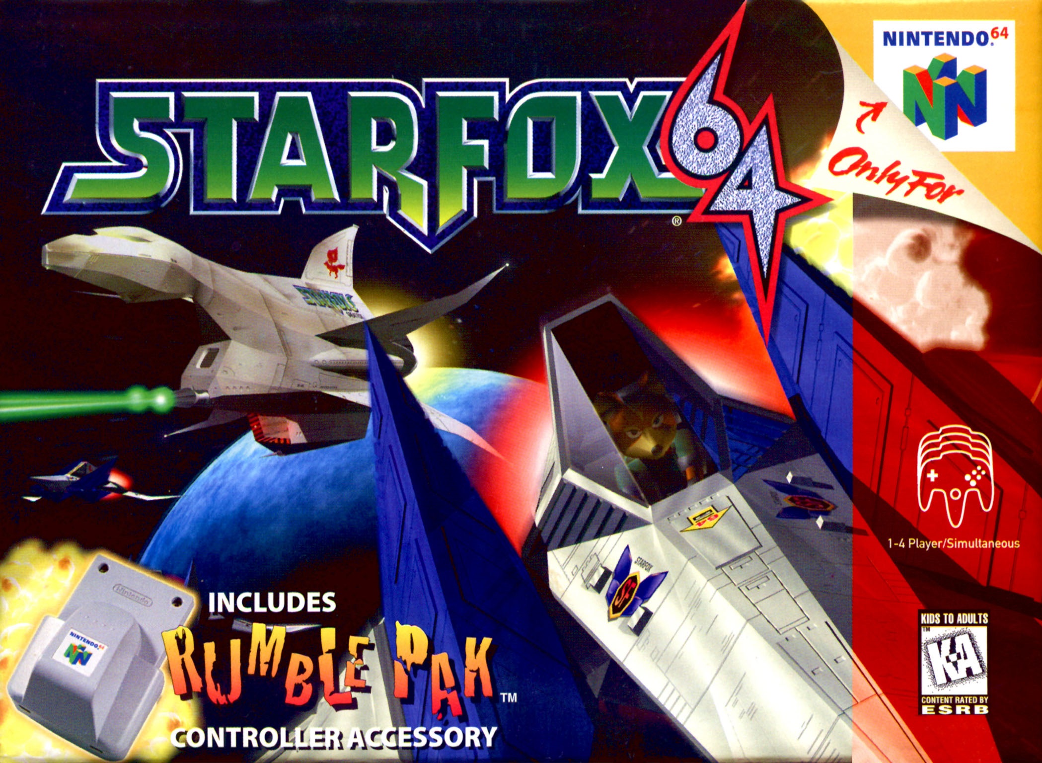 Star Fox 64 e a sua delirante ação cinematográfica no Nintendo 64