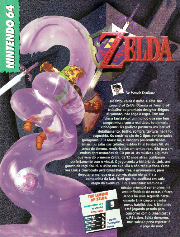 Livro - The Legend of Zelda: Ocarina of Time - Revista HQ - Magazine Luiza