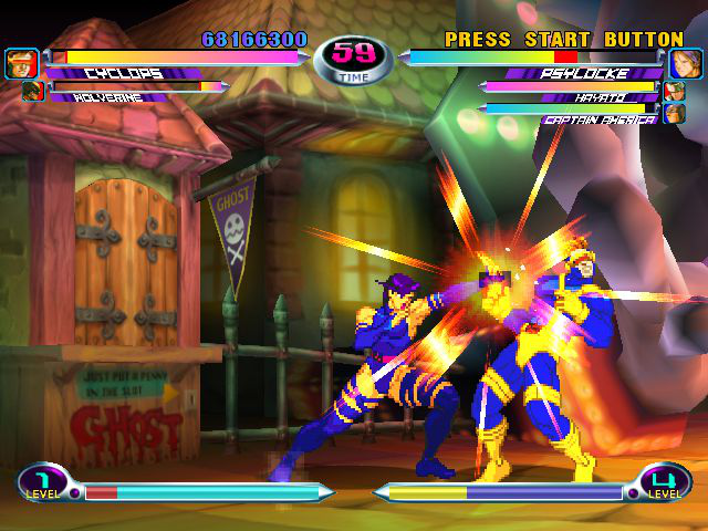 MARVEL VS CAPCOM 2 - IRONMAN COMBO INFINITO 