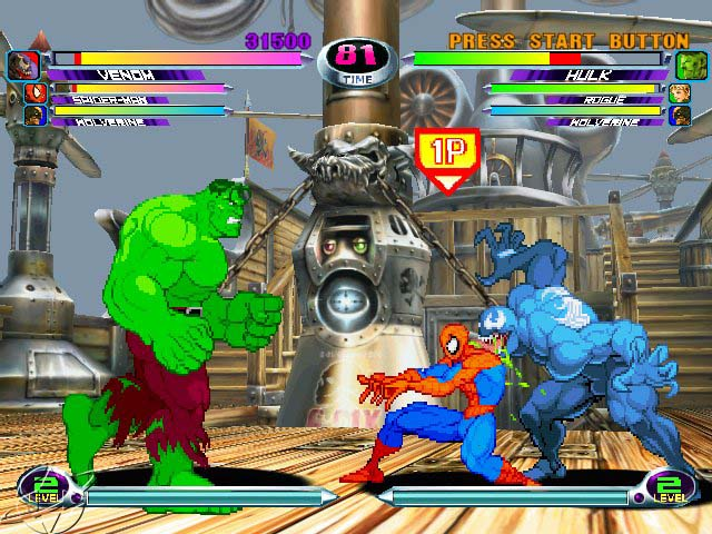 MARVEL VS CAPCOM 2 - IRONMAN COMBO INFINITO 