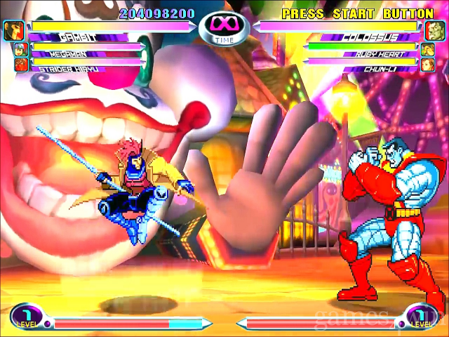 MARVEL VS CAPCOM 2 - IRONMAN COMBO INFINITO 