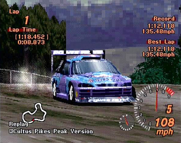 O clássico do Playstation 1 - Gran Turismo 2 traz mais de 500 veículos