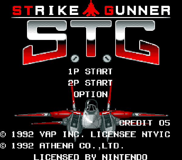 strike gunner  estágio 1  Super Nintendo 