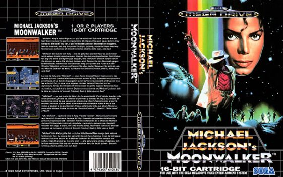 Michael Jackson's Moonwalker é música boa no Mega Drive