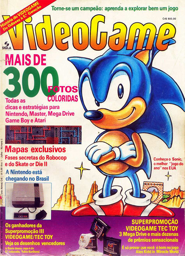 Mini-Game (Tec Toy) - 1991 - Propagandas Históricas