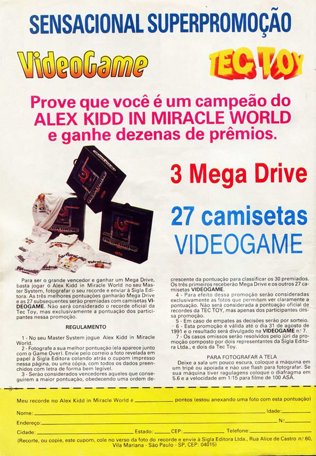 Em Julho de 1991 chegava as bancas - O Bom do Videogame