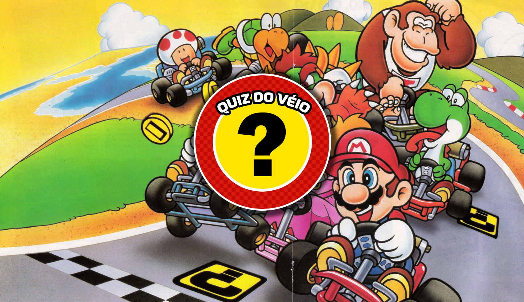 Super Mario Kart (SNES) e o início das loucas corridas entre os