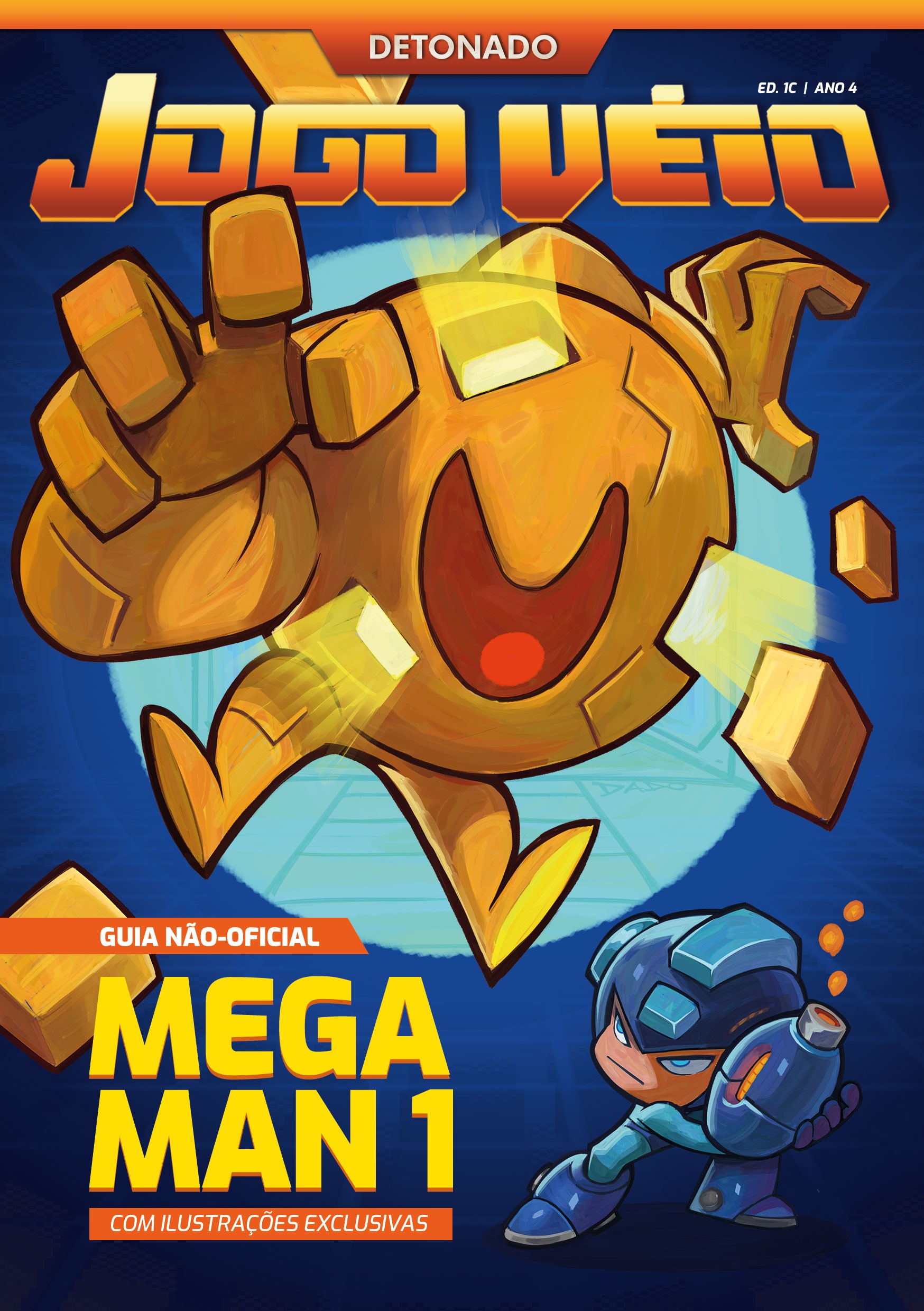 Revista Jogo Véio Nº 2 - Mega Man