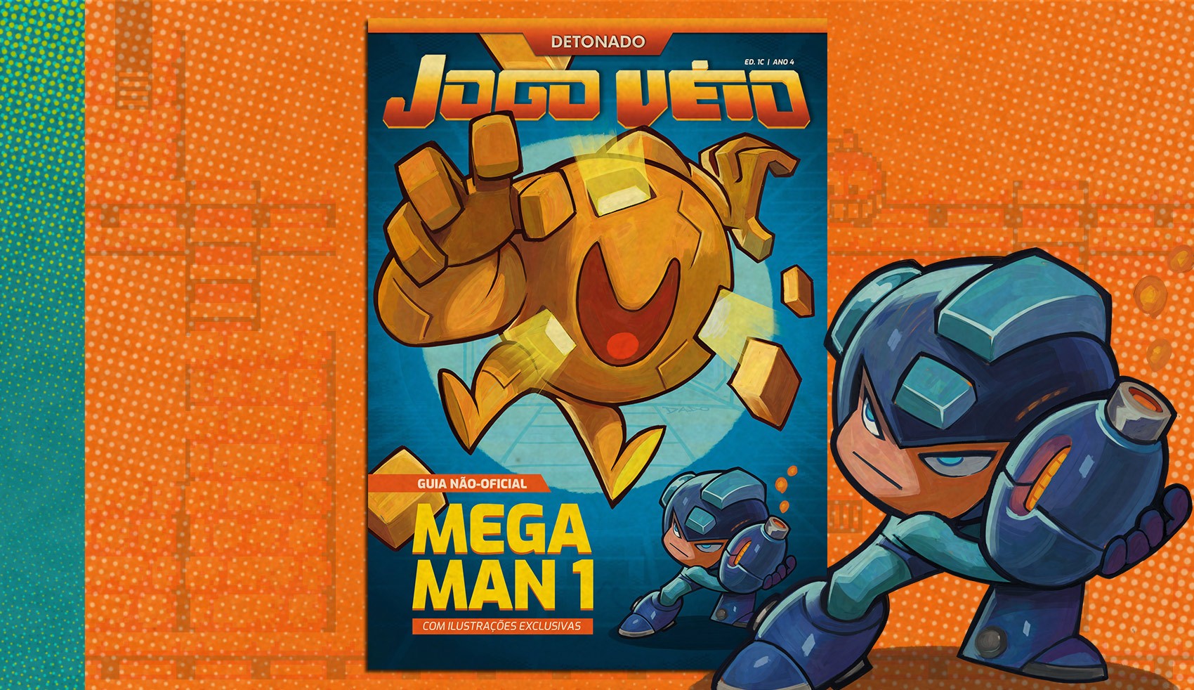 Revista Jogo Véio Nº 2 - Mega Man