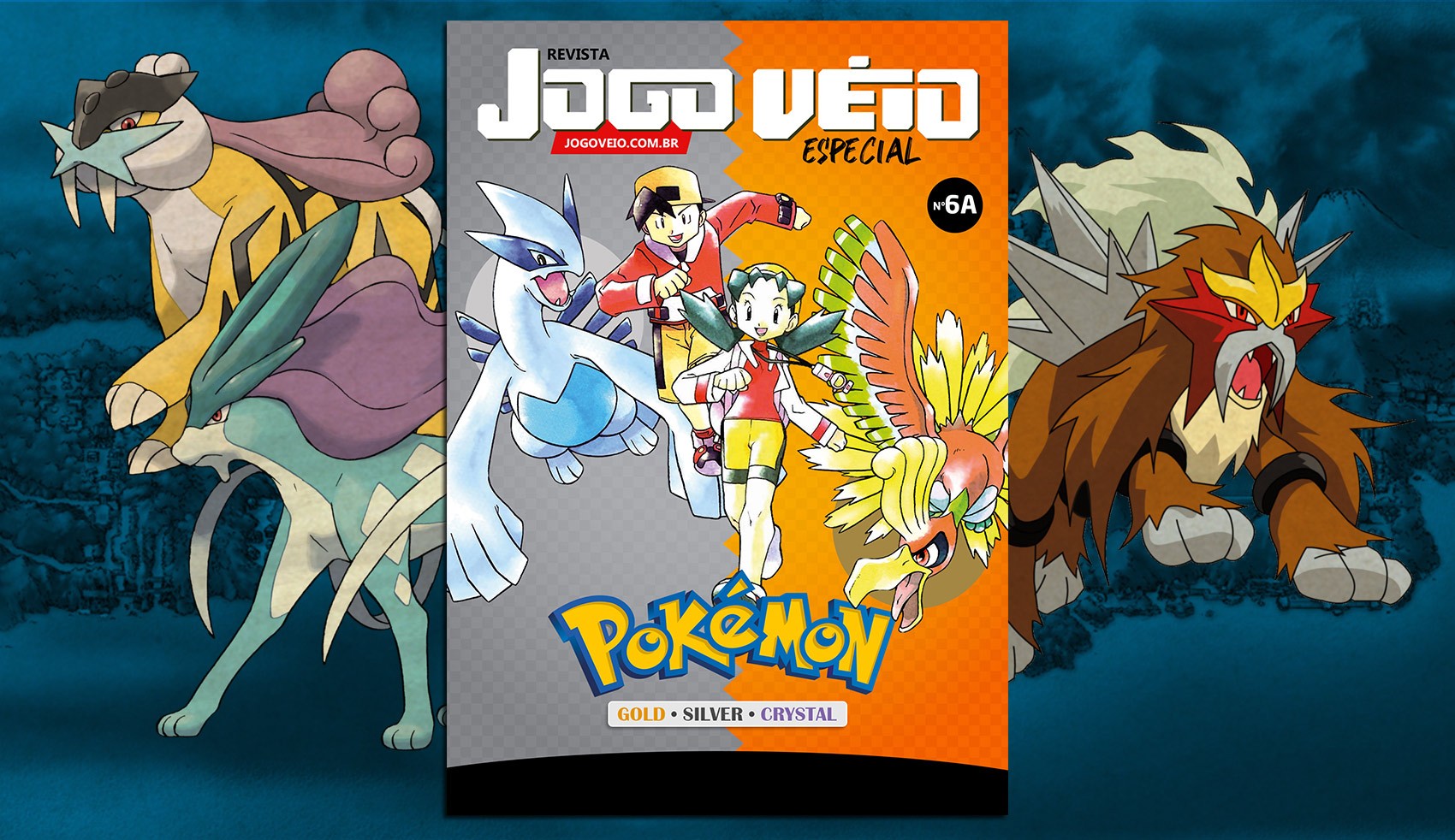 Revista Jogo Véio: Pokémon Gold, Silver e Crystal! Temos que pegar