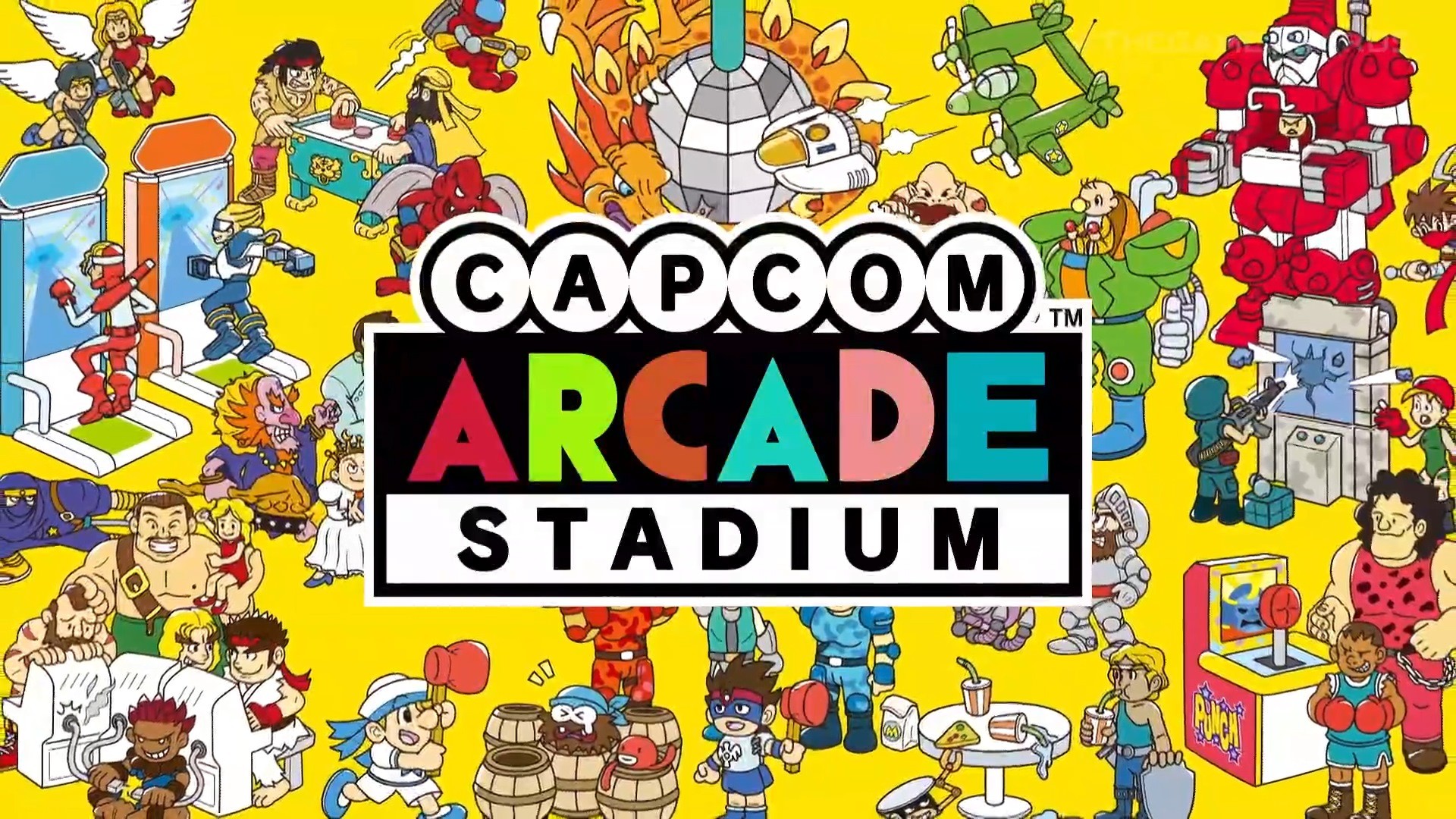 Capcom Arcade Stadium, Aplicações de download da Nintendo Switch, Jogos