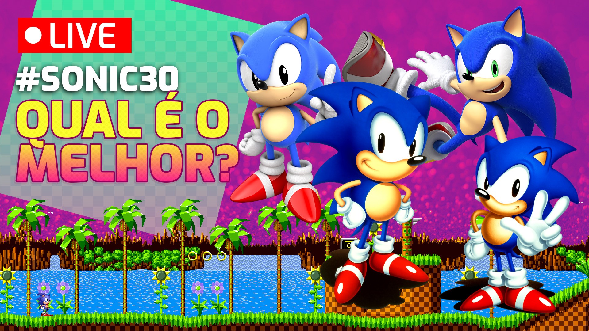 Quiz: Sonic the Hedgehog, mostre que é um especialista! Corra