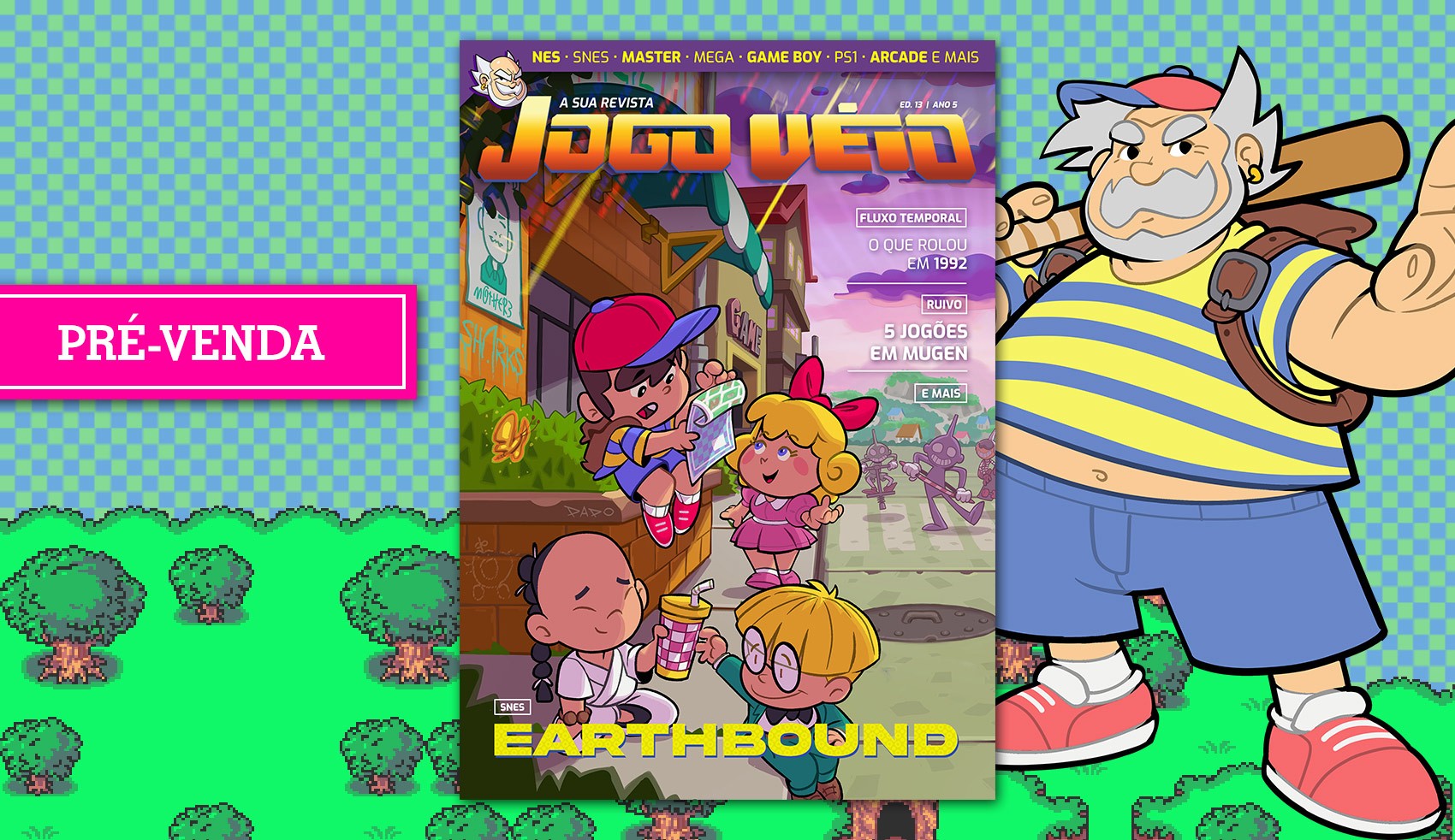 revista-13-pre-venda-earthbound-jogoveio