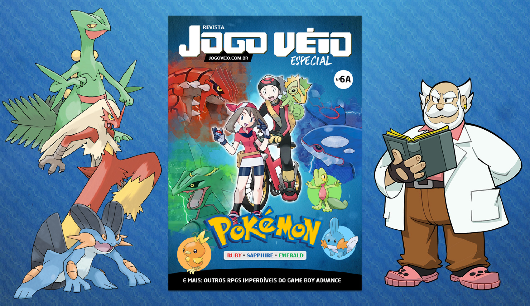 Revista Jogo Véio Nº 5A - Pokémon 2ª Geração Pokémon