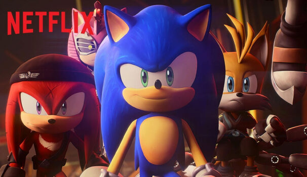 Sonic em nova animação da Netflix