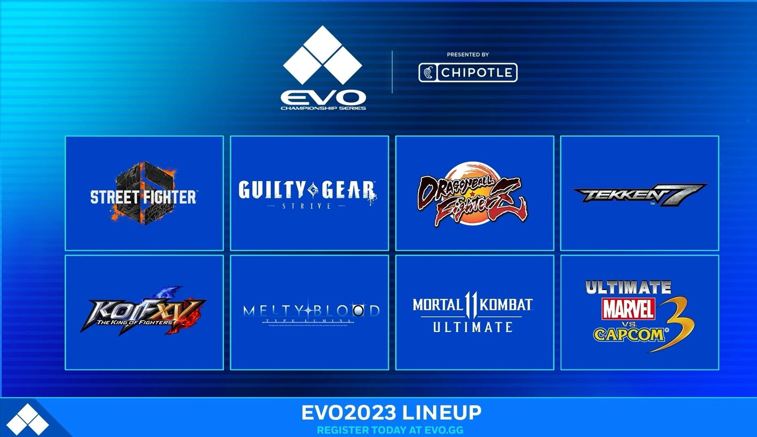 EVO 2023: confira possível lista dos jogos e anúncios do