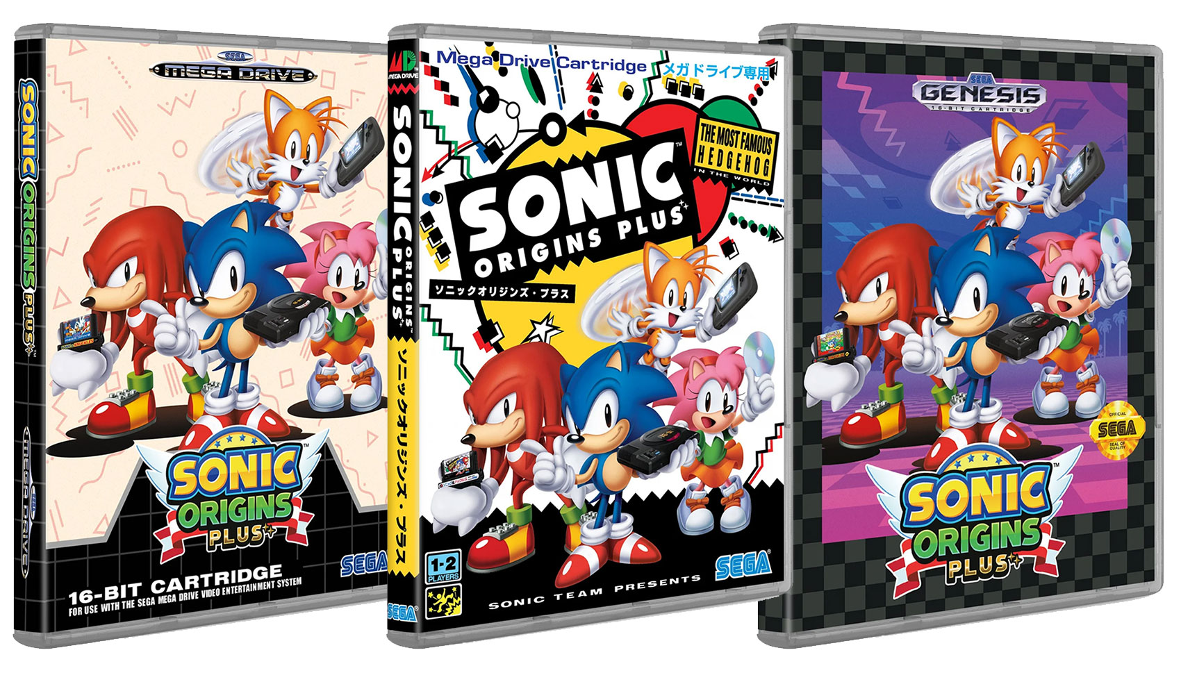 Sega Shows Off Sonic Origins Plus Physical Edition Covers