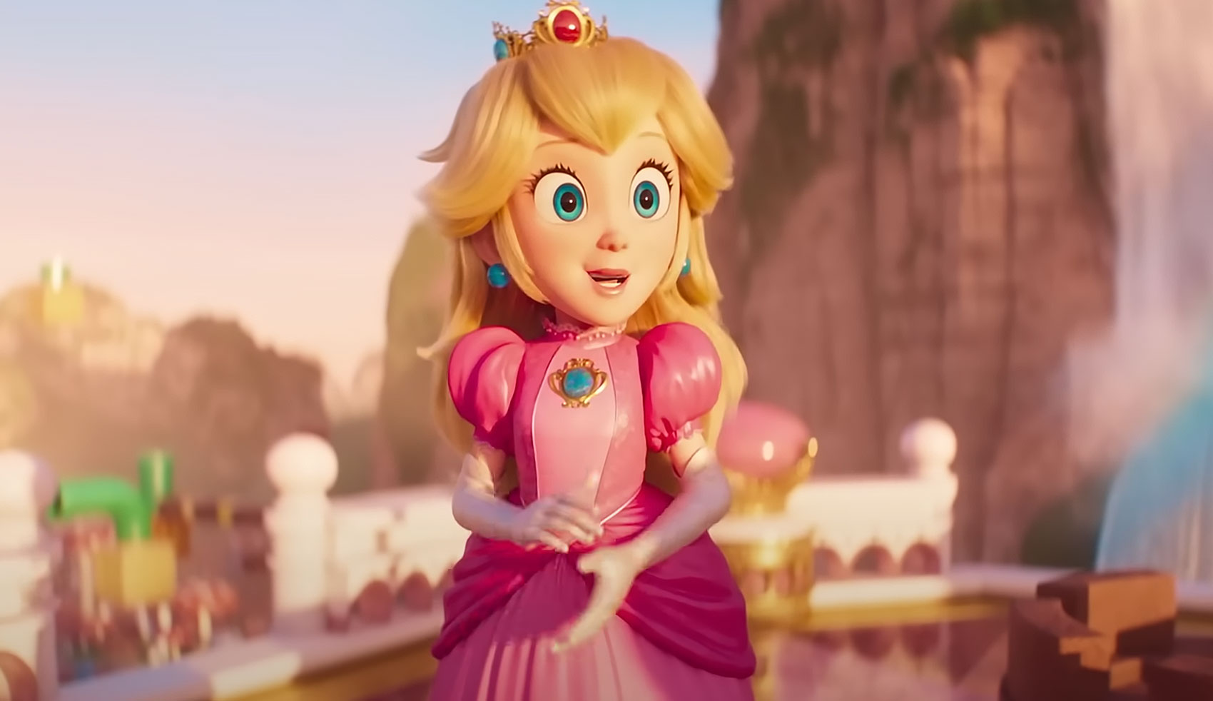 Princesa Peach no Filme Super Mario Bros em Português #SuperMarioBrosOfilme  