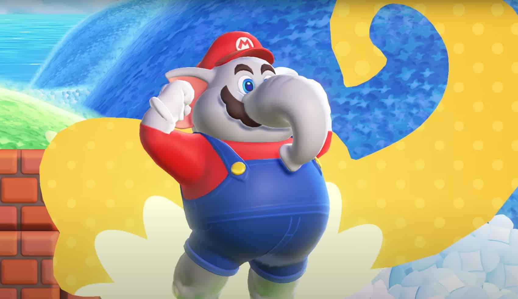 Novo Mario Elefante está conquistando o coração dos fãs da Nintendo