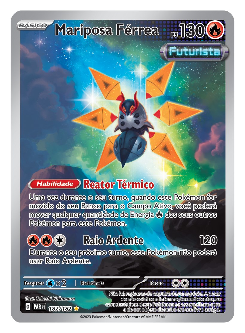 Expansão Fenda Paradoxal do Pokémon TCG é lançada em 3 de novembro