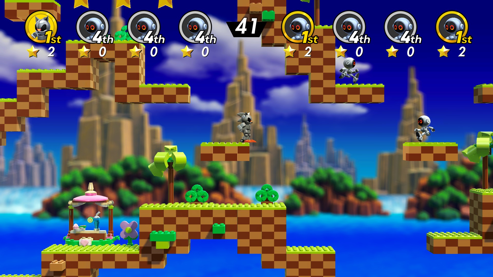 Jogo dos Sonhos SONIC COM 4 PLAYERS ATÉ ZERAR 